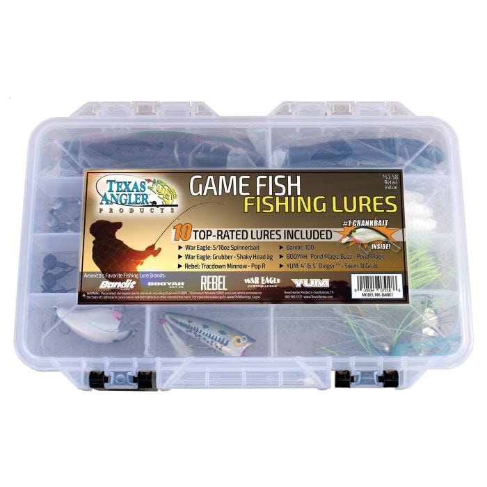 Texas Hunter Game Fish Fishing Lure Kit