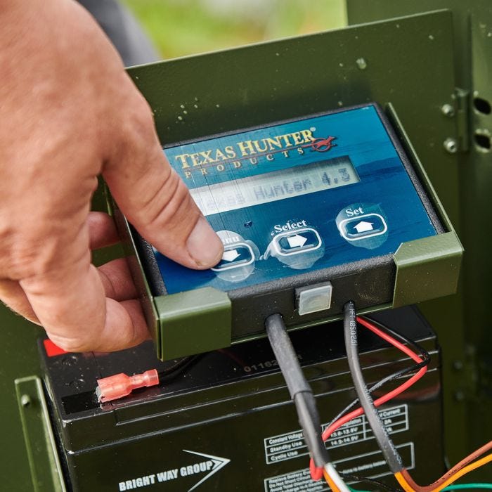Digital Fish Feeder Timers Texas Hunter Products
