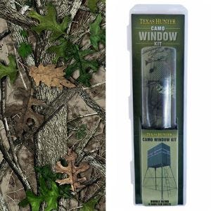 Double Blind Camo Window Kit & Pattern