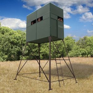 Texas Hunter Original 8’ Double 4'x8' Tower Blind