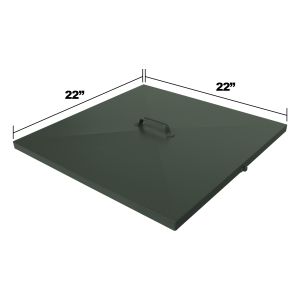 Replacement Lid Dimensions for DF300 & LM335 Fish Feeders