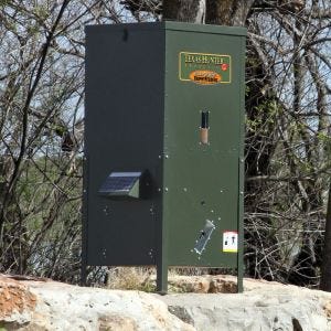 Texas Hunter 175 lb. Lake & Pond Fish Feeder with Straight Legs