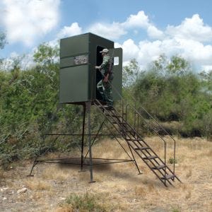 Texas Hunter Products Xtreme 8’ Tower Blind 4’ x 4’ Single