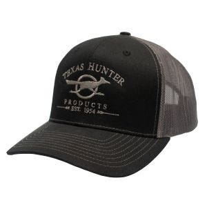 Texas Hunter Premium Truck Cap - Black & Charcoal