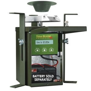 Texas Hunter 6 Volt Wildlife Feeder Kit