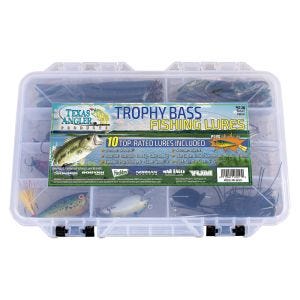 Texas Angler Trophy Bass Fishing Lure Kit