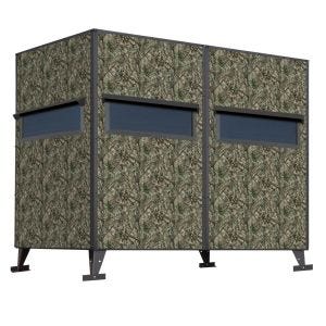 4' x 8' Wrangler Camo Hunting Blind with Ground Legs